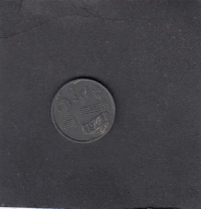 Beschrijving: 2 1/2 Cent WILHELMINA  